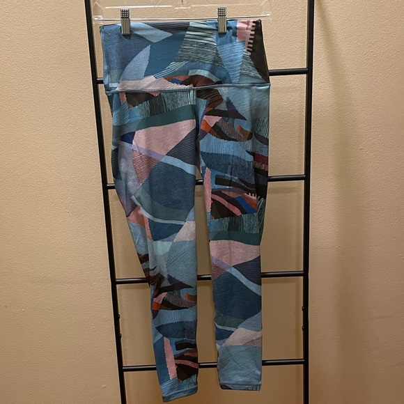 Prana Kimble printed 7/8 legging Peacock Mixer NWT - Picture 4 of 13